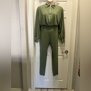 Women's Boutique  Zip-Front Jumpsuit